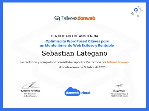 certificado